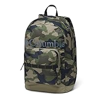 Columbia Unisex Zigzag 22L Backpack, Stone Green Mod Camo, One Size