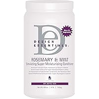 Design Essentials Rosemary & Mint Stimulating Super Moisturizing Conditioner 4 Pound (Pack of 1)