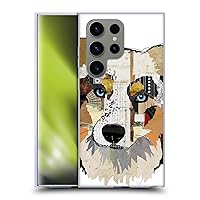Officially Licensed Michel Keck Australian Shepherd Dogs 3 Soft Gel Case Compatible with Samsung Galaxy S24 Ultra 5G
