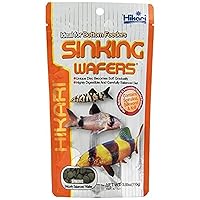 Hikari Tropical Sinking Wafers for Catfish, Loaches and Bottom Feeders 3.88 Ounces [2-Pack]