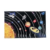 Fun Express Dyo Giant Planet Sticker Scene - Educational and Learning Activities for Kids - VBS Vacation Bible School Supplies/Decor - 12 Pieces