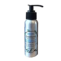 MEDIC Shampoo or Conditioner-Dandruff, Eczema, Itchy/Dry Scalp - Oils of Jojoba, Olive, Neem - Organic - Biodegradable-Vegan-Non GMO-No Palm Oil-100% Pure Essential Oils (2 oz Conditioner)
