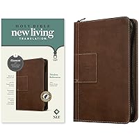 NLT Thinline Reference Zipper Bible, Filament-Enabled Edition (LeatherLike, Atlas Rustic Brown, Indexed, Red Letter) NLT Thinline Reference Zipper Bible, Filament-Enabled Edition (LeatherLike, Atlas Rustic Brown, Indexed, Red Letter) Imitation Leather