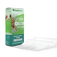 FoodSaver Gallon Vacuum Seal Bags, Heavy Duty, 28 Pack, Extended Life for Freshness, Enhanced Protection