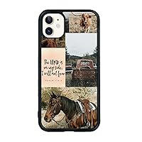 Western Phone Case Compatible with iPhone 11 Horse Phone Case