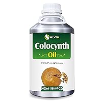 Colocynth Oil | Pure And Natural Cold-Pressed Oil | Hair Care (Hair Thickening, Improve Scalp Health) Skin Care (Moisturizes & Nourishes)- Cosmetic Grade - 5000 ML