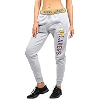 Ultra Game NBA Women's Jogger Pants Active Fleece Sweatpants