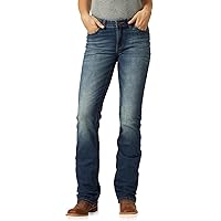 Wrangler Womens Willow Mid Rise Performance Waist Boot Cut Ultimate Riding Jeans