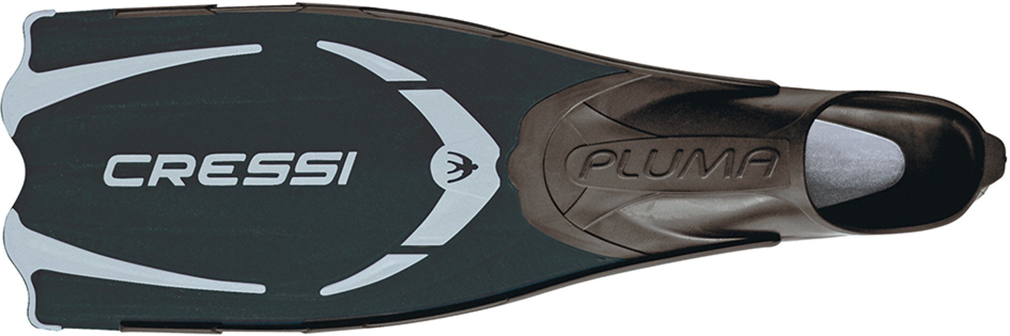 Cressi Adult Snorkeling Full Foot Pocket Fins Made with Advanced Technology - Pluma: Made in Italy