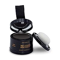 Hairline Powder Instant Formula (Dark brown) Root Touchup Hair Loss Powder for Gray Root Line, Root Concealer for Thinning & Bald Spots