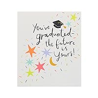 Graduation Card For Him/Her/Friend With Envelope - Fun Confetti Design