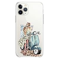 TPU Case Compatible with iPhone 15 14 13 12 11 Pro Max Plus Mini Xs Xr X 8+ 7 6 5 SE Abstract Colorful Flexible Silicone Travel Watercolor Cute Rover Print Pinup Design Clear Slim fit Cute Teen