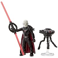STAR WARS Mission Fleet Gear Class Duel in The Darkness, 2.5-Inch-Scale Grand Inquisitor Action Figure, Toy for Kids Ages 4 and Up