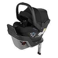 UPPAbaby Mesa Max Infant Car Seat/Base with Load Leg and Robust Infant Insert Included/Innovative Safety Features + Simple Installation/Direct Stroller Attachment/Jake (Charcoal)