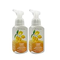 Bath and Body Works Gentle Foaming Hand Soap, Kitchen Lemon 8.75 Ounce (2-Pack)