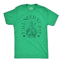 Mens Saint Patricks Day T Shirts Funny St Pattys Tees for Partying Parade Tee for Guys