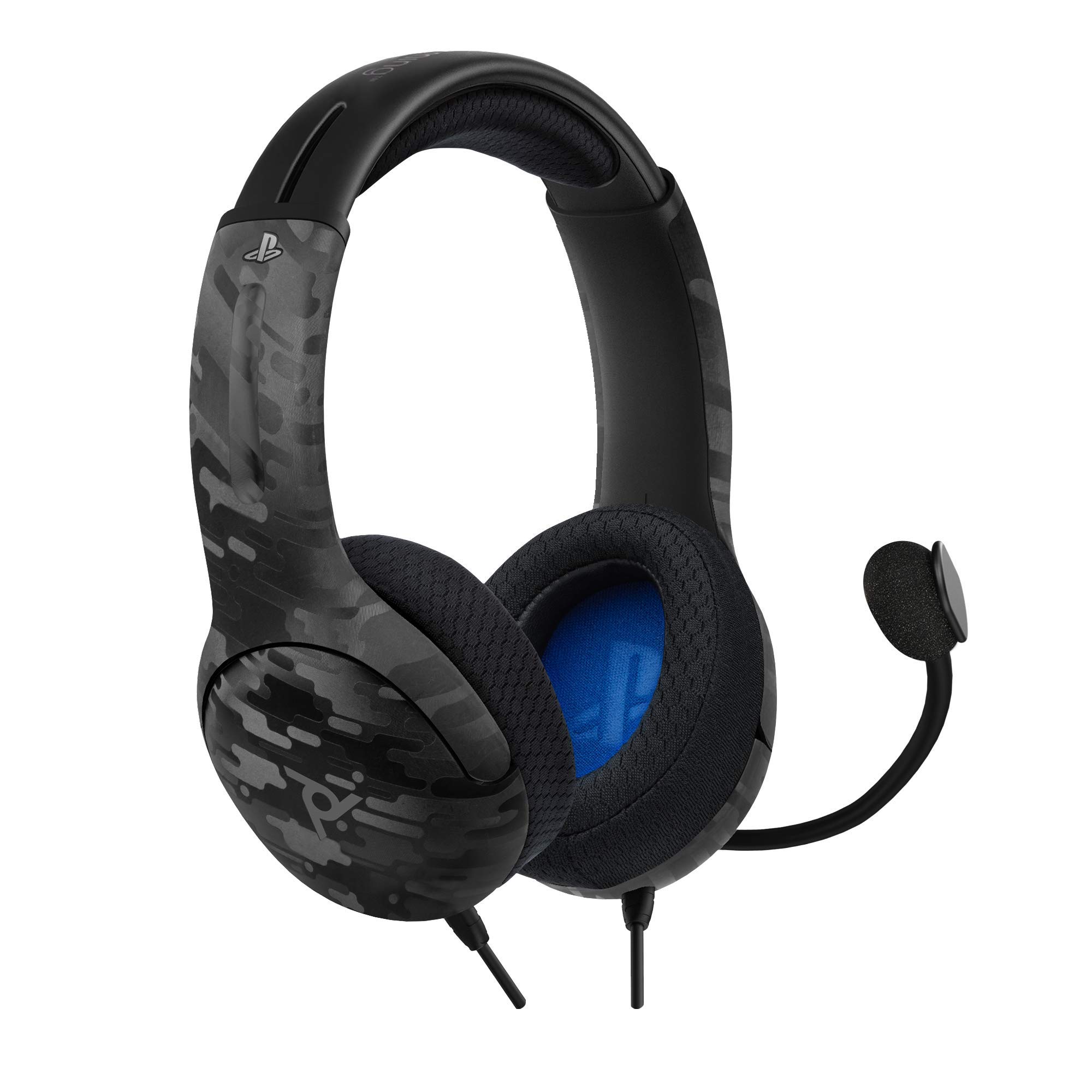 Playstation 5 Headset with Mic - Compatible with PS5, PS4, PC - Black Camo
