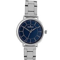 Peugeot Women's Modern Super Slim Sleek Polished Steel Bracelet Dress Watch