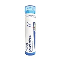 Ferrum Phosphoricum 6C, 80 Pellets, Homeopathic Medicine for Fever