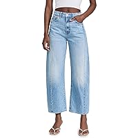MOTHER Women's The Half Pipe Flood Jeans