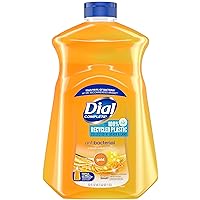 Dial Antibacterial Liquid Hand Soap Refill, Gold, 52 Fluid Ounces (Pack of 6)