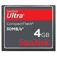 SanDisk Ultra CompactFlash 4 GB Memory Card 30MB/s SDCFH-004G-U46