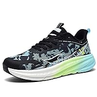 Men's Non-Slip Running Shoes Fashion Sneakers Lightweight Comfortable Casual Walking Shoes Breathable Walking Tennis Training Shoes