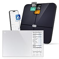 Verve Smart Scale with Accucheck and Nutrition Facts Food Scale for Meal Prep. Designed in St. Louis. Black/Gray