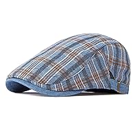 Design Life Bar Mens Newsboy Caps Colorful Striped Classic Adjustable Caret Buckle Cabbie Hat