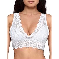 Signature Lace Deep V, Wireless Bralette for Women, available in Multi Packs