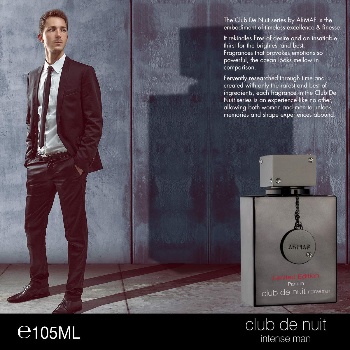 Mua ARMAF Club De Nuit Intense Man Limited Edition Pure Parfum, 105ml trên  Amazon Anh chính hãng 2023 | Fado