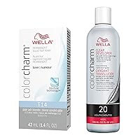 Wella ColorCharm Liquid Hair Toner + 20 Vol. Developer