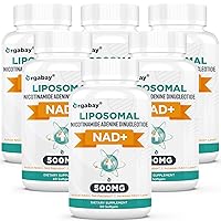 Liposomal NAD+ Supplement 500 mg, High Absorption, Boost NAD+ with TMG 250 mg, Actual NAD Plus More Efficient Than Nicotinamide Riboside, Support Cellular Energy, Healthy Aging | 360 Softgels