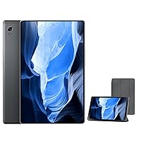 HAOVM 10 inch Tablet with Case, 1920x1200 FHD IPS Display, Octa-Core 2.0Ghz Processor, 1TB Expandable, 64GB ROM, 6000mAh Battery, GPS, 5MP/8MP Camera, 5G WiFi Tableta