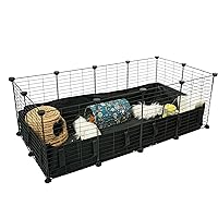 Eiiel guinea Pig cageIndoor Habitat cage with Waterproof Plastic
