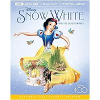 Walt Disney's Snow White And The Seven Dwarfs [4K UHD] Walt Disney's Snow White And The Seven Dwarfs [4K UHD] 4K Multi-Format Blu-ray DVD VHS Tape