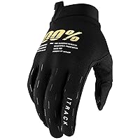 100% ITRACK Ultralight Motocross Gloves - Lightweight MX Dirt Bike & Powersport Racing Protective Gear