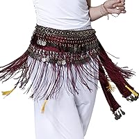 Belly Dance Tribe National Style Belt Tassel Hip Scarfs Velvet Waist…