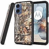 CoverON Rugged Designed for Motorola Moto G Power 5G 2024 Case, Heavy Duty Constuction Military Grade A Etched Grip Hybrid Rigid Armor Skin Cover Fit Moto G Power 5G (2024) Phone Case - Camo