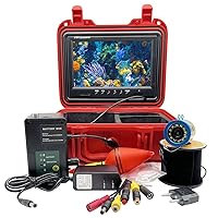 Underwater Fishing Camera DVR Video Recording, Underwater Video Camera,  HD1000 TVL Infrared LED Underwater Camera for Fishing with 4.3 Inch LCD