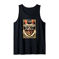 Steampunk Cat Shirt, Funny Cat Shirt, Kitten Cat Lover Shirt Tank Top