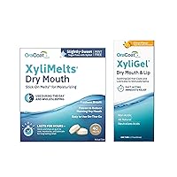 Oracoat Dry Mouth Relief Bundle Xyligel and Slightly Sweet 40 Count