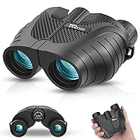Binoculars 15x25 for Adults,Waterproof Binoculars with Low Light Night Vision, Durable & Clear Binoculars for Sightseeing,Concerts and Bird Watching