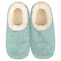 Pardick Petiole Green Womens Slipper Comfy House Slippers Fuzzy Slippers Warm Non-Slip Slipper Socks Soft Cozy Sole Slippers for Indoor Home Bedroom