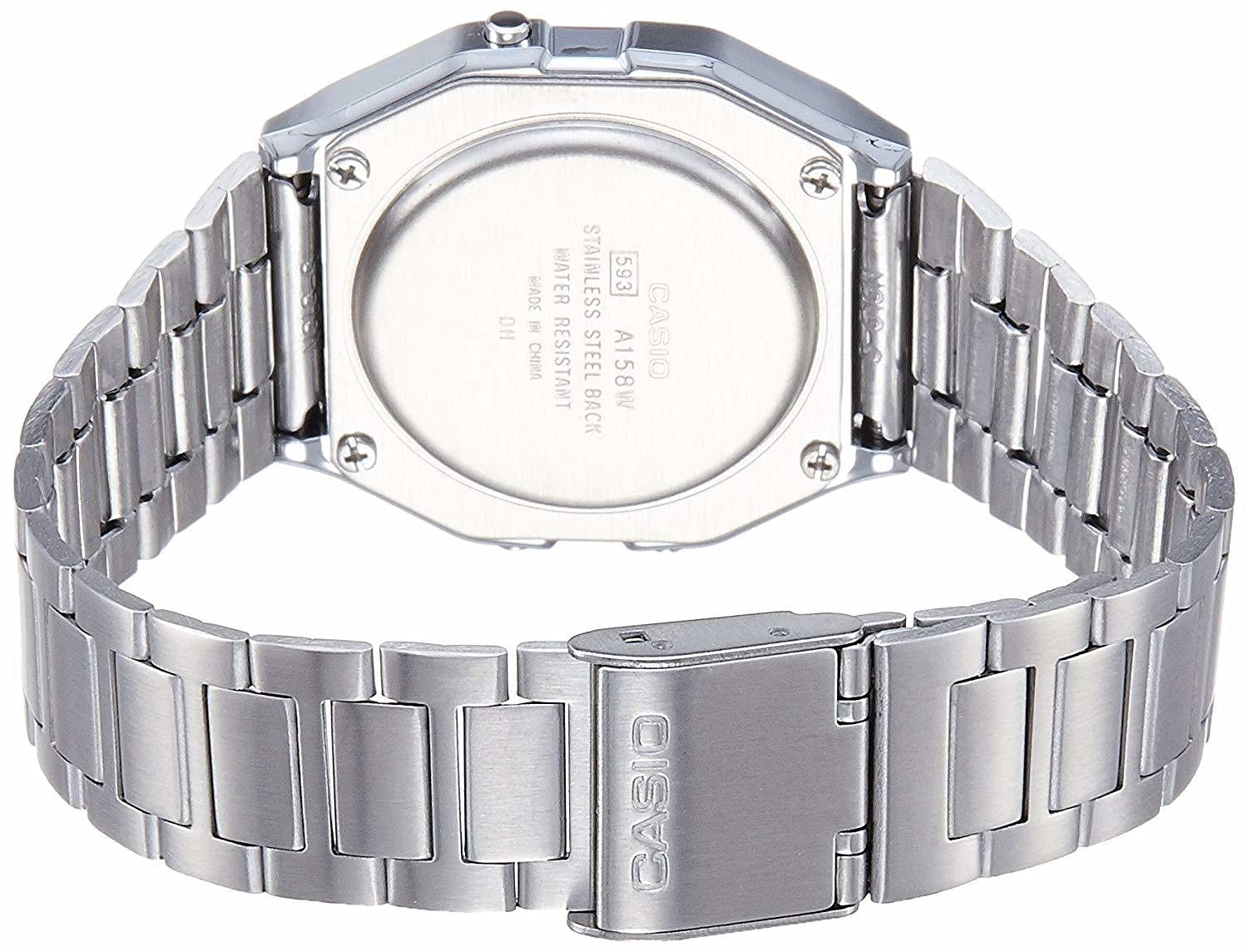 CASIO A158WA-1 Dress Digital Watch