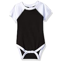 Clementine baby-girls Infant Baseball Fine Jersey Bodysuit OnesieT-Shirt