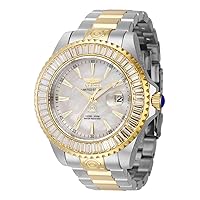Invicta Pro Diver Automatic Crystal White Mother of Pearl Dial Men's Watch 44316