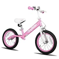 JOYSTAR 14/16 Inch Balance Bike for Toddlers and Kids Ages 3-8 Years Old Boys and Girls - Sport Kids Balance Bike with Handbrake - No Pedal Training Bicycle