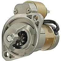 410-44021 Starter Compatible With/Replacement For Marine Yanmar, Case Compact Excavator 2005-On, 2YM15 3JH3E-Yeu 1999-On 3Cyl Diesel, 3YM20 3YM30 1994-On 4Cyl 17016 98185 IMI214-007