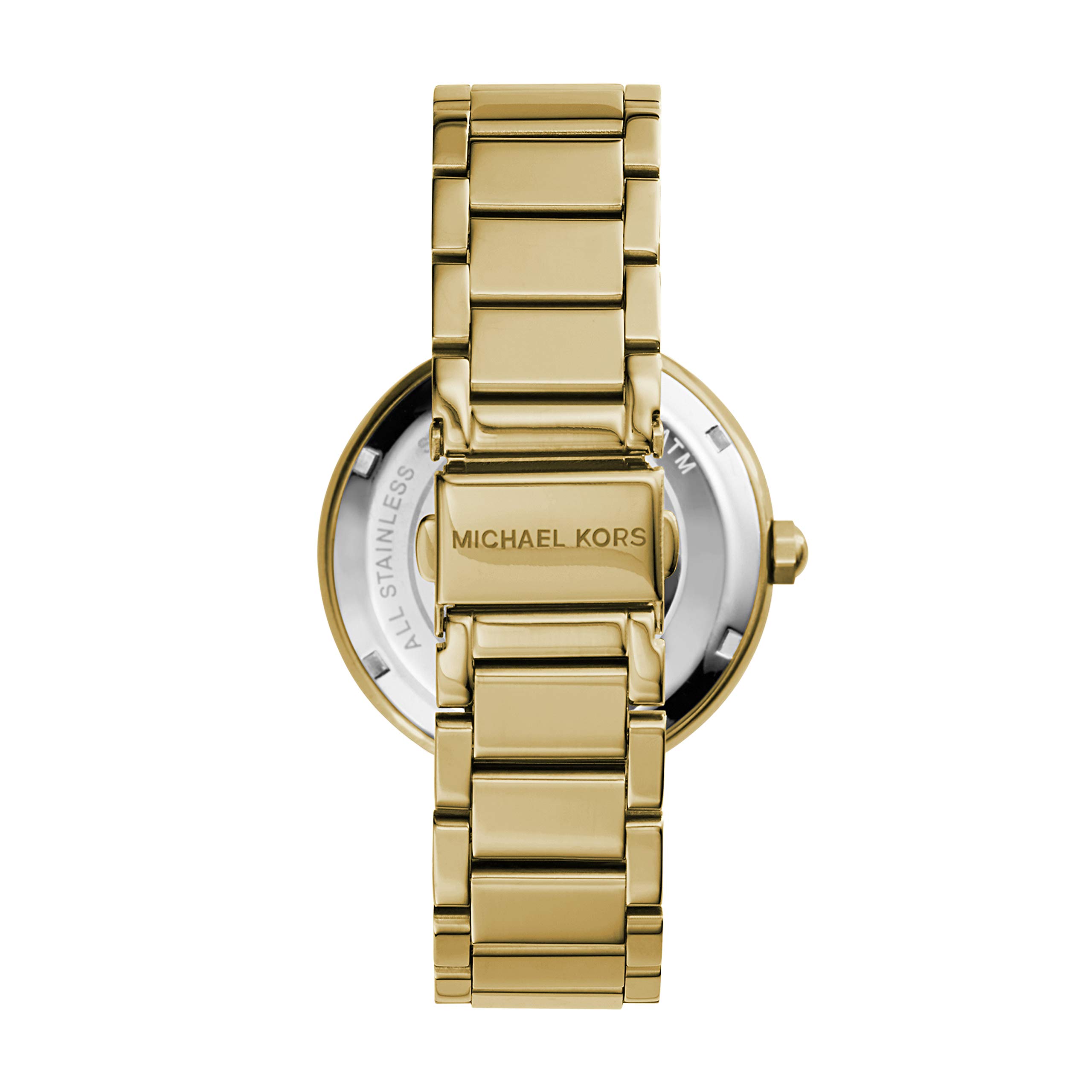 Michael Kors Women's Parker Gold-Tone Stainless Steel Bracelet Watch (Model: MK5784)
